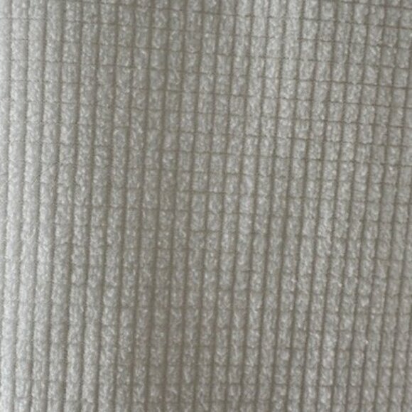 Cupio Blush Cream Asymmetrical Cowl Neck Top with Long Sleeves - Picture 3 of 4